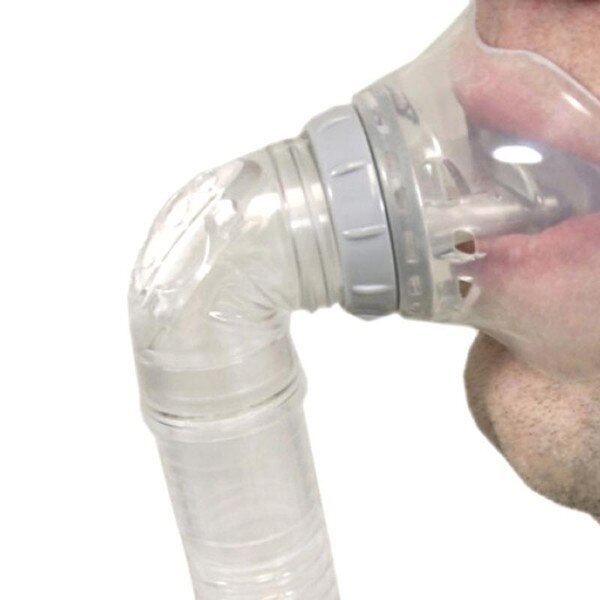 Man with Oracle Cushion in Mouth